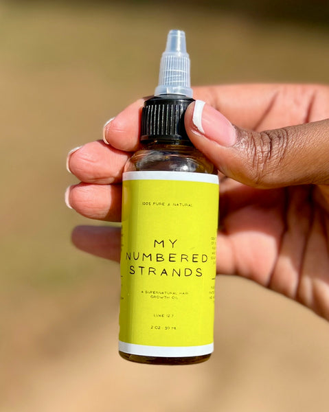 My Numbered Strands Supernatural Hair Growth Oil