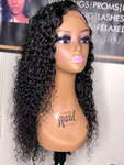 VIRGIN EXOTIC CURLY LACE FRONTAL WIG