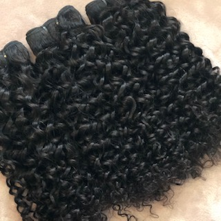 VIRGIN EXOTIC CURLY HAIR EXTENSIONS