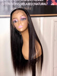 VIRGIN STRAIGHT LACE FRONTAL WIG